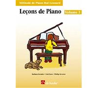 Méthode de piano Hal Leonard : Lecons de Piano, Volume 3 (CD Inclus)