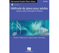 Fred Kern – Méthode de piano pour adultes, Vol. 1 – Recueil + enregistrements en ligne – Hal Leonard