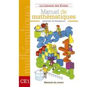 Méthode de Singapour CE1 (2007) - Manuel de cours Cours - Collectif - Librairie Des Ecoles - broché - Scolaire / Universitaire