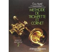 Méthodes et pédagogie EDITION DELRIEU APTEL GUY - METHODE DE TROMPETTE VOL.2 - TROMPETTE Trompette