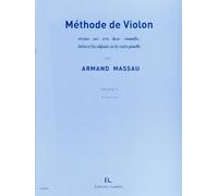 MASSAU ARMAND - METHODE DE VIOLON VOL.1