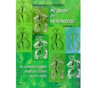JOUBERT - MÉTHODE DE VIOLONCELLE VOL.2