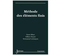 Emmanuel Lefrançois – Méthode des éléments finis – Broché