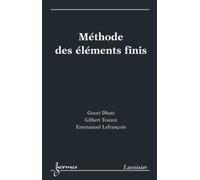 Emmanuel Lefrançois – Méthode des éléments finis – Broché