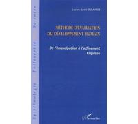 Méthode D'évaluation Du Développement Humain - De L'émancipation À L'affinement