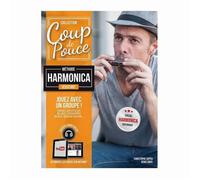 Méthode d'Harmonica pour Débutant - Coup De Pouce - Denis Roux - Blanc - Adulte - Harmonica