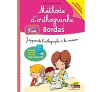 Méthode d'orthographe Bordas Dès 7 ans - Marie-Christine Olivier - Bordas - broché - Scolaire / Universitaire