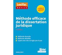 Méthode efficace de la dissertation juridique