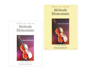 Méthode élémentaire du violon Vol. 1 + 2 | Préparatoire + Progressif | Maurice Hauchard | AL21059 + AL21019 | ISMN 9790046210594 + 9790046210198 | Volume 1 + 2 | Soundman crayon de piano