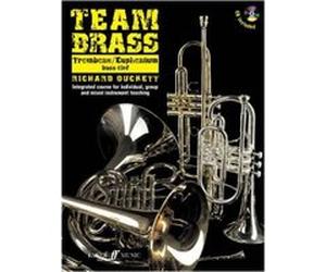Méthode et pédagogie IMP DUCKETT RICHARD - TEAM BRASS + CD - TROMBONE Trombone G