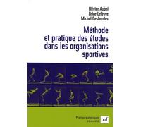 Méthode Et Pratique Des Études Dans Les Organisations Sportives