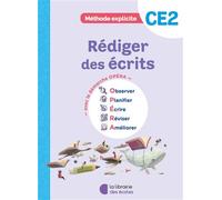 Méthode explicite CE2 (2026) - Rédiger des écrits - Cahier d'exercices - Guillaume Hamon - Librairie Des Ecoles - broché - Scolaire / Universitaire