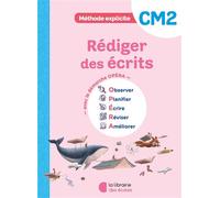 Méthode explicite CM2 (2026) - Rédiger des écrits - Cahier d'exercices - Guillaume Hamon - Librairie Des Ecoles - broché - Scolaire / Universitaire