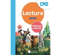Méthode explicite - Lecture CM2 - manuel (2025) - Guillaume Hamon - Librairie Des Ecoles - broché - Manuel