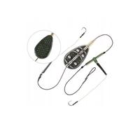 MÉTHODE Feeder GRUND Kit de pêche au fond 2 hameçons CARPE BRÈME AMOUR 40 g F324_40g