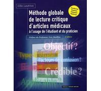 Méthode Globale De Lecture Critique D'articles Médicaux À L'usage De L'étudiant Et Du Praticien