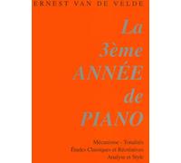 Van De Velde - Méthode Rose 3ème Année - Piano