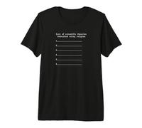 Méthode Scientifique > Croyances | Drôle Nerdy Science Lécularisme T-Shirt Haut de Gamme