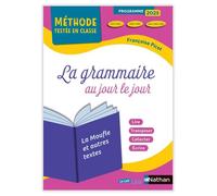 Méthode testée en classe - La grammaire au jour le jour - la Moufle Contenus année 3, Edition 2018 - Françoise Picot - Nathan - broché - Scolaire / Universitaire