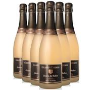Méthode Traditionnelle Brut Nature Rosé Grains de Bulles - Rosé 2024 - Domaine Grand-Chemin - Vin de France - Vin Rosé (6x75cl) HVEEffervescent