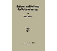 Methoden Und Probleme Der Wettervorhersage