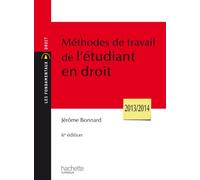 Méthodes de travail de l'étudiant en droit