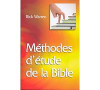 Méthodes d'étude de la Bible