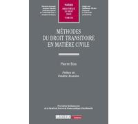 Méthodes Du Droit Transitoire En Matière Civile