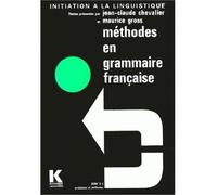 Méthodes en grammaire française - Pierre Attal - Klincksieck - broché - Essai