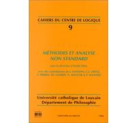 Méthodes et analyse non standard