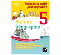 Méthodes et outils pour apprendre - Histoire-Géographie 5e Éd. 2017 - Cahier élève Cahier de l'élève, Edition 2017 - Laurent Ravinal - Hatier - broché - Scolaire / Universitaire