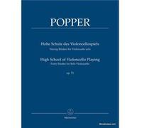 Méthodes et pédagogie BARENREITER POPPER D. - HIGH SCHOOL OF VIOLONCELLO PLAYING OP.73 Violoncelle G