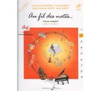 Méthodes et pédagogie BILLAUDOT AU FIL DES NOTES VOL.2 + CD - LIVRE DE L'ELEVE Formation musicale - solfège G