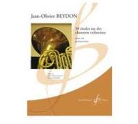 Méthodes et pédagogie BILLAUDOT BEYDON JEAN-OLIVIER - 30 ETUDES SUR DES CHANSONS ENFANTINES - ETUDES Cor