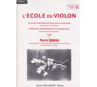 Méthodes et pédagogie BILLAUDOT DOUKAN P. - L'ECOLE DU VIOLON VOL. 11 Violon