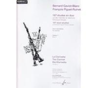 167 Etudes en Duo sur des mélodies du répertoire folklorique français pour clarinettes, cahier 1 : Très facile