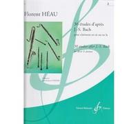 Méthodes et pédagogie BILLAUDOT HEAU F. - 30 ETUDES D'APRES J.S.BACH VOL.2 - CLARINETTE Clarinette G