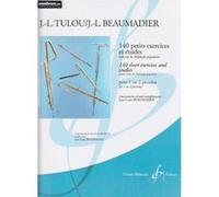 Méthodes et pédagogie BILLAUDOT TULOU JEAN-LOUIS - 140 PETITS EXERCICES ET ETUDES, TIRES DE LA METHODE POPULAIRE - FLUTE PICCOLO Flute G