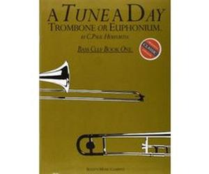 Méthodes et pédagogie BOSWORTH HERFURTH C. PAUL - A TUNE A DAY TROMBONE OR EUPHONIUM - BASS CLEF - BOOK 1 - TROMBONE Trombone
