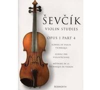 Méthodes et pédagogie BOSWORTH SEVCIK - ETUDES OP.1 PART 4 TECHNIQUE - VIOLON Violon