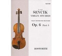 Méthodes et pédagogie BOSWORTH SEVCIK - ETUDES OP.6 PART 5 - VIOLON Violon