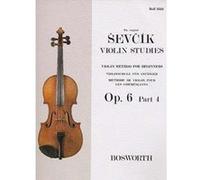 Méthodes et pédagogie BOSWORTH SEVCIK - VIOLIN STUDIES OP.6 PART.4 Violon G