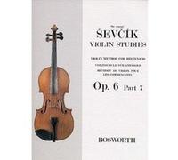 Méthodes et pédagogie BOSWORTH SEVCIK - VIOLIN STUDIES OP.6 PART.7 Violon G