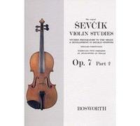 Méthodes et pédagogie BOSWORTH SEVCIK - VIOLIN STUDIES - OP.7 PART.2 - EXERCICES SUR LES TRILLES Violon G