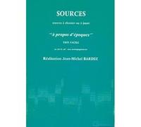 Méthodes et pédagogie CARISCH BARDEZ JEAN-MICHEL - SOURCES A PROPOS D'EPOQUES, TRES FACILE Formation musicale - solfège G