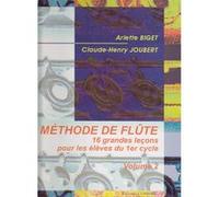 Méthodes et pédagogie COMBRE BIGET & JOUBERT - METHODE DE FLUTE VOL.2 Flute