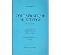 BOUTIN PIERRE - COURS PRATIQUE DE SOLFEGE VOL.1