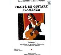 Méthodes et pédagogie COMBRE HERRERO O. / WORMS C. - TRAITE DE GUITARE FLAMENCA VOL.1 + CD Guitare acoustique G