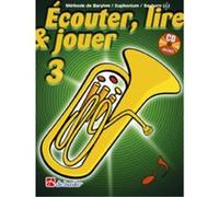 Méthodes et pédagogie DEHASKE ECOUTER, LIRE ET JOUER VOL.3 BARYTON/EUPHONIUM/SAXHORN + CD Autres cuivres