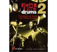 Real Time Drums Vol. 2 – Méthodes et pédagogie – Batterie – Livre + 2 CD